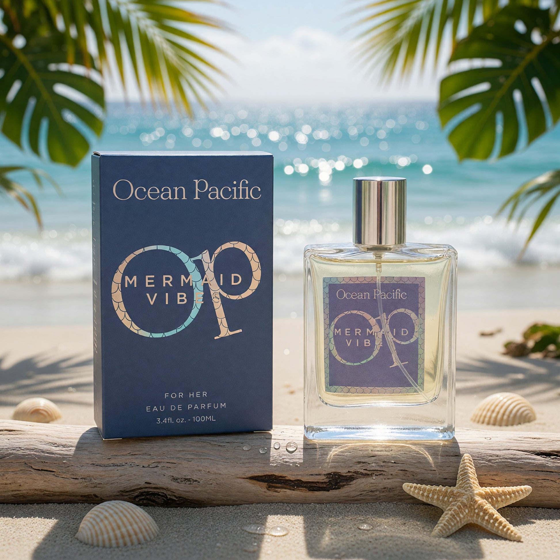 OP Mermaid Vibes by Ocean Pacific, 3.4 oz EDP Spray for Women