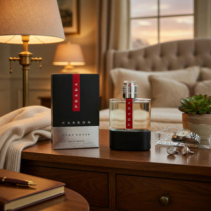 Prada Luna Rossa Carbon by Prada, 3.4 oz EDT Spray for Men