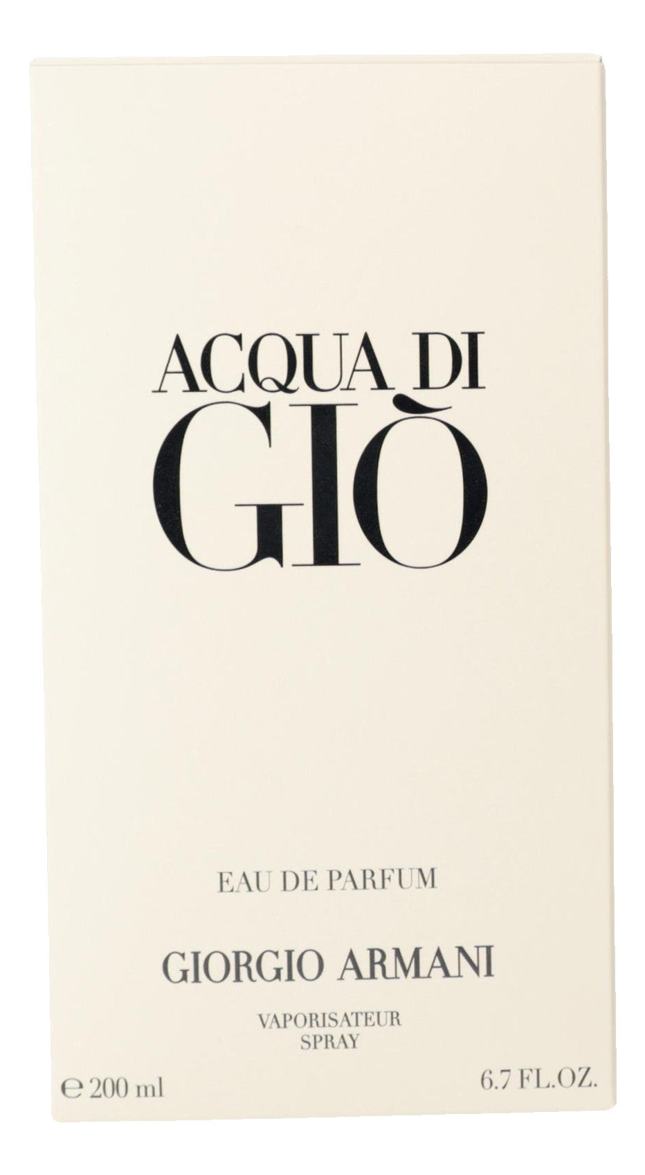 Acqua di Gio by Giorgio Armani, 6.7 oz EDP Spray for Men 