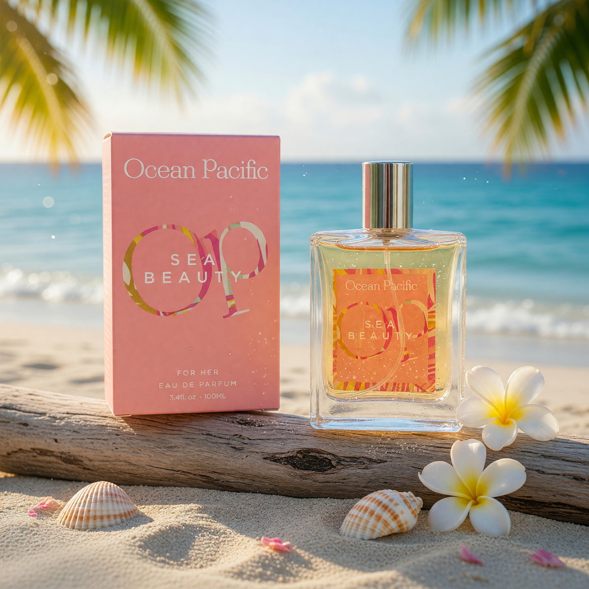OP Sea Beauty by Ocean Pacific, 3.4 oz EDP Spray for Women