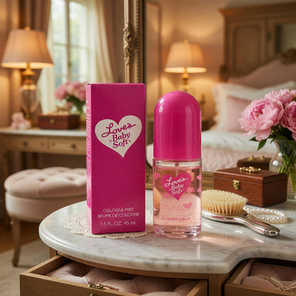 Loves Baby Soft by Dana, 1.5 oz Cologne Mist for Women