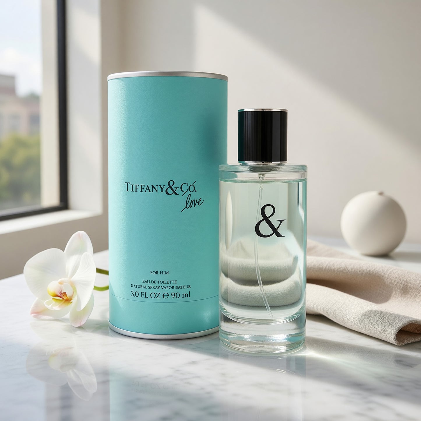 Tiffany & Love by Tiffany, 3 oz EDT Spray for Men