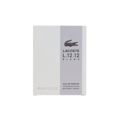 Lacoste L.12.12 White Blanc by Lacoste, 3.3 oz EDP Spray for Men