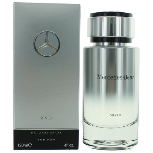 Mercedes Benz Silver by Mercedes Benz, 4 oz EDT Spray for Men