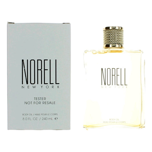 Norell New York by Norell, 8 oz Body Oil for Women Tester