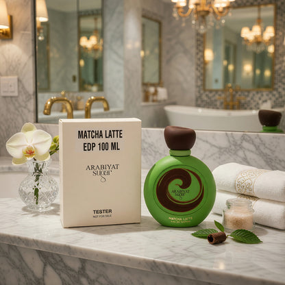 Matcha Latte by Arabiyat Sugar, 3.4 oz EDP Spray for Women TESTER