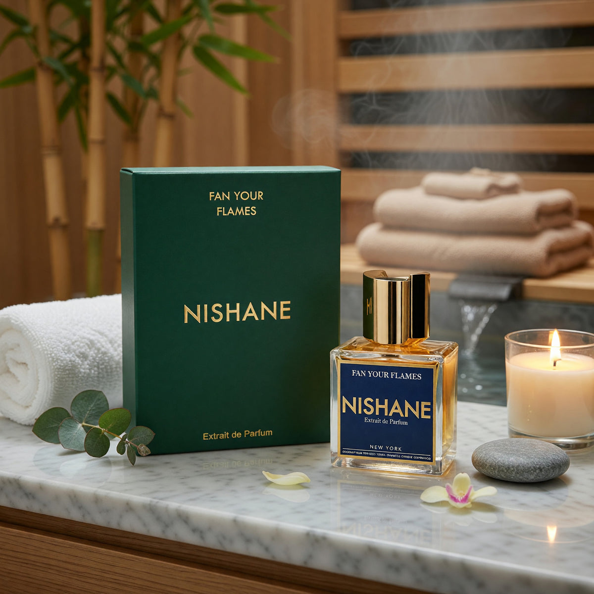Nishane Fan Your Flames by Nishane, 3.4oz Extrait de Parfum Spray for Unisex