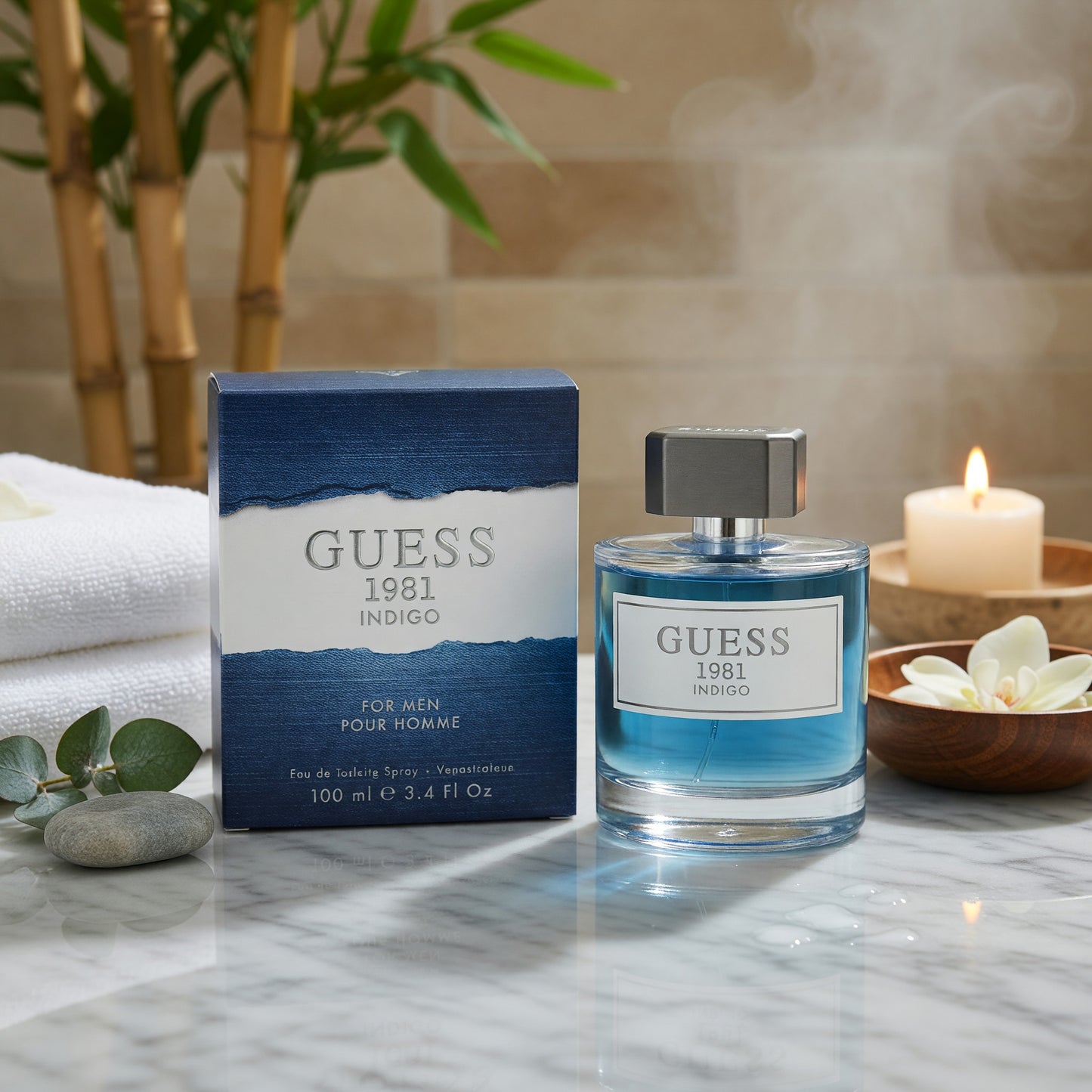 Guess 1981 Indigo by Guess, 3.4 oz EDT Spray for Men