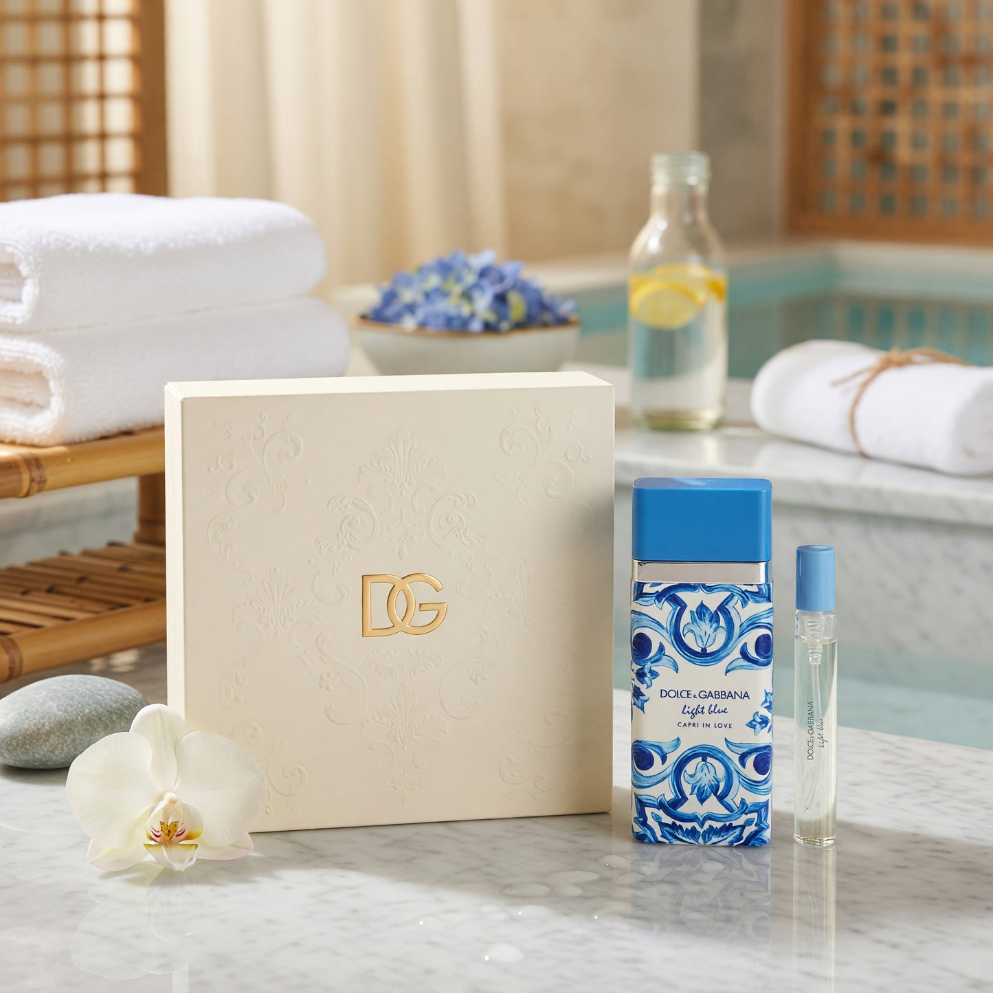 Light Blue Capri In Love by Dolce & Gabbana, 2 Piece Gift Set women