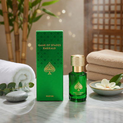 Game of Spades Emerald by Jo Milano, 0.3 oz Parfum Spray for Unisex 
