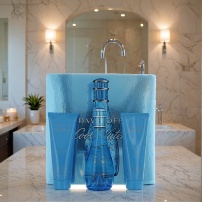 Cool Water by Davidoff, 3 Piece Gift Set for Women