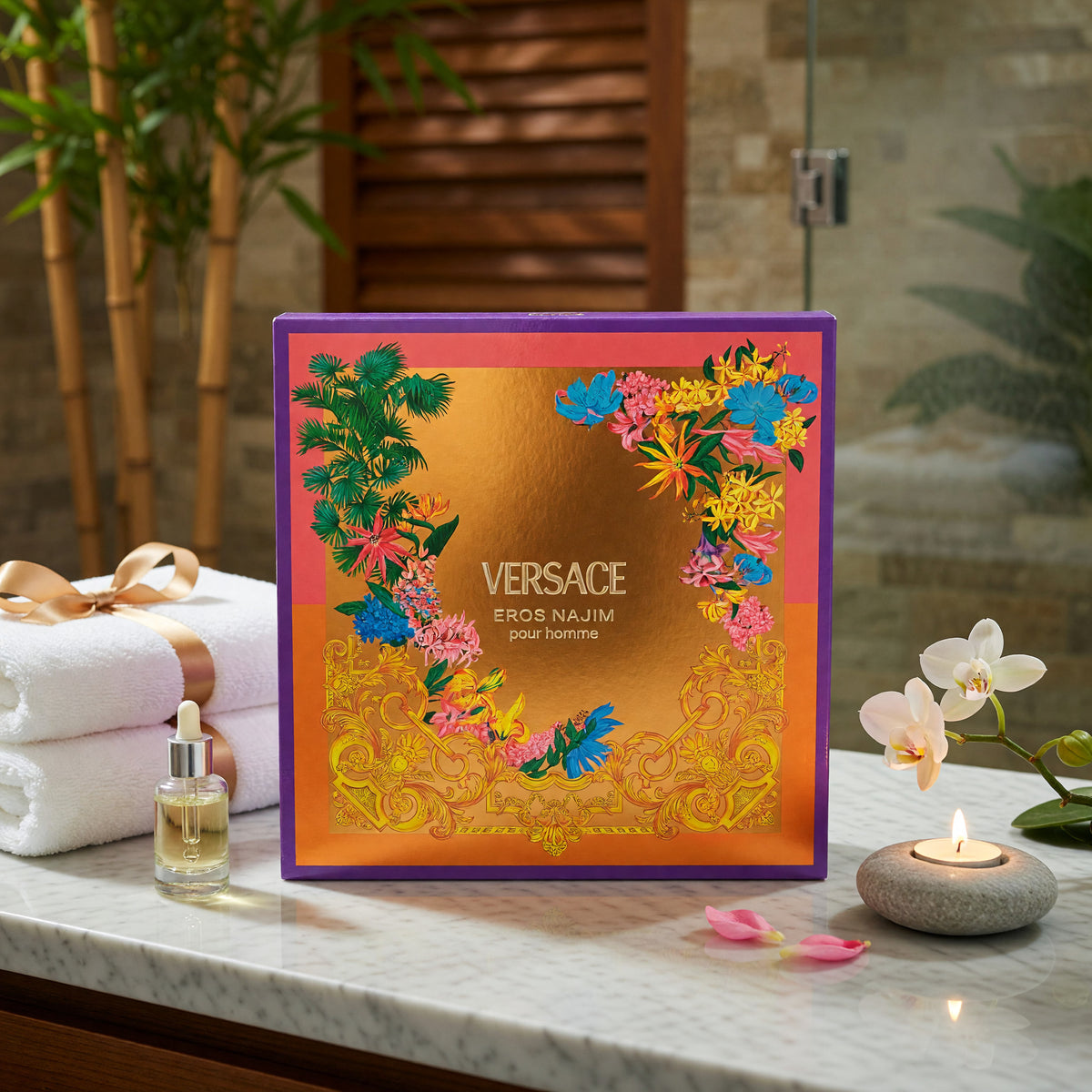 Eros Najim by Versace, 2 Piece Gift Set for Men