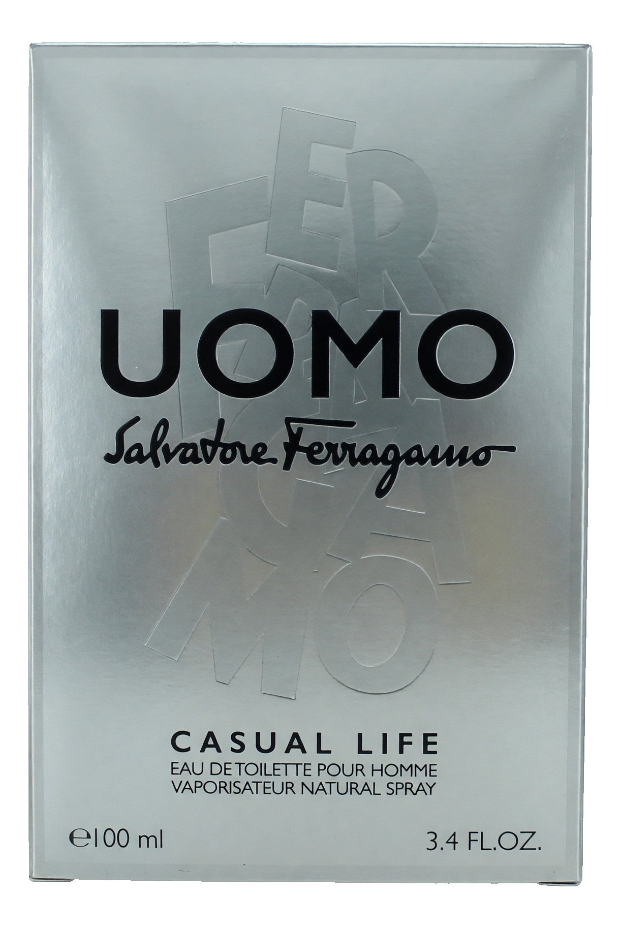 Uomo Casual Life by Salvatore Ferragamo, 3.4 oz EDT Spray for Men