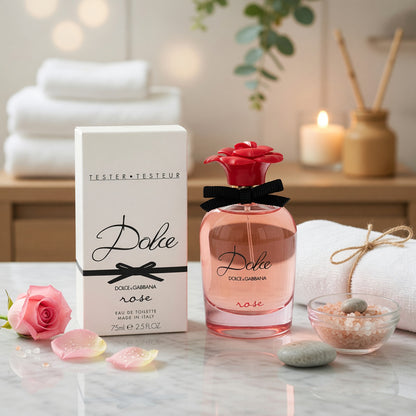 Dolce Rose by Dolce & Gabbana, 2.5 oz EDT Spay for Women Tester