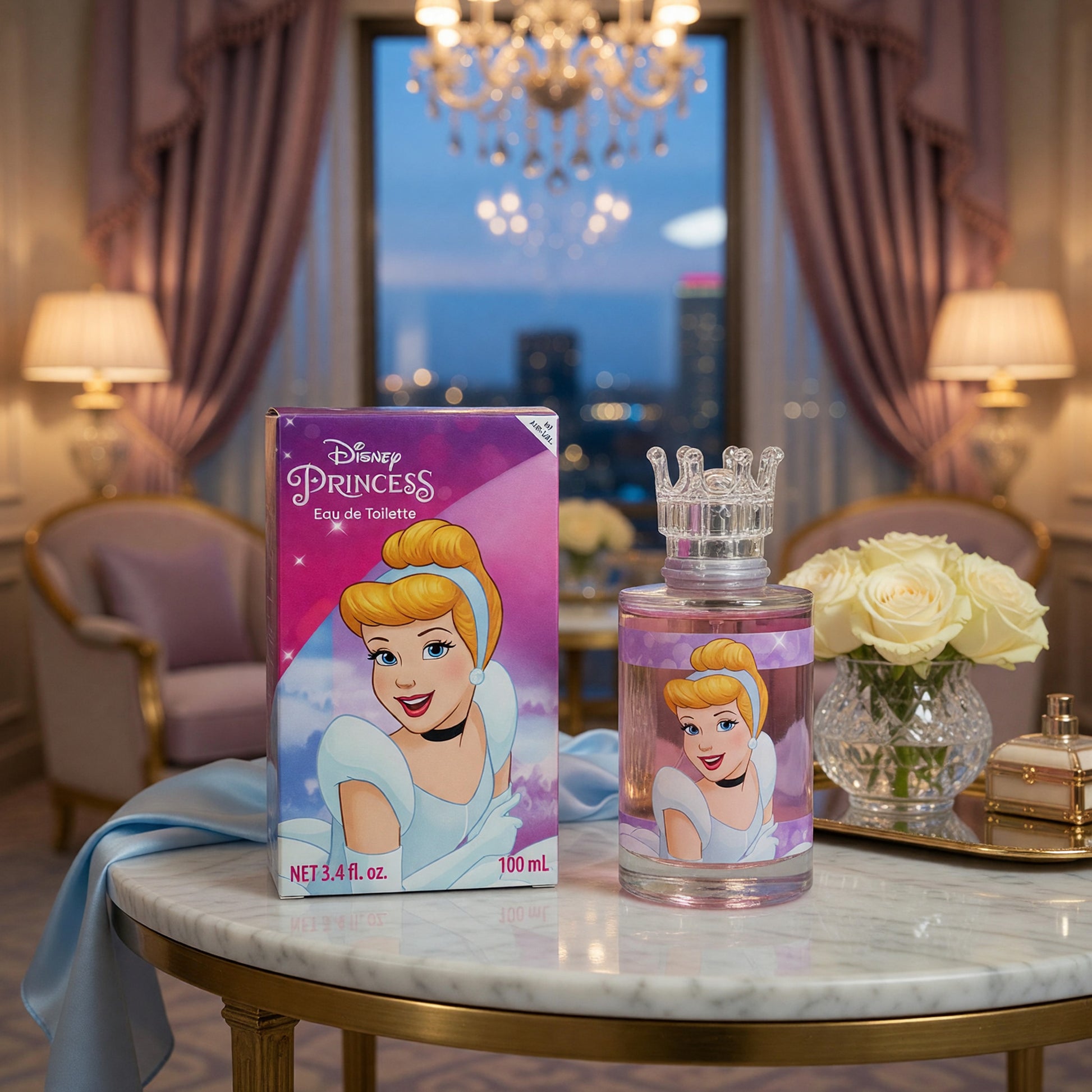 Disney Cinderella by Disney Princess, 3.4 oz EDT Spray for Women