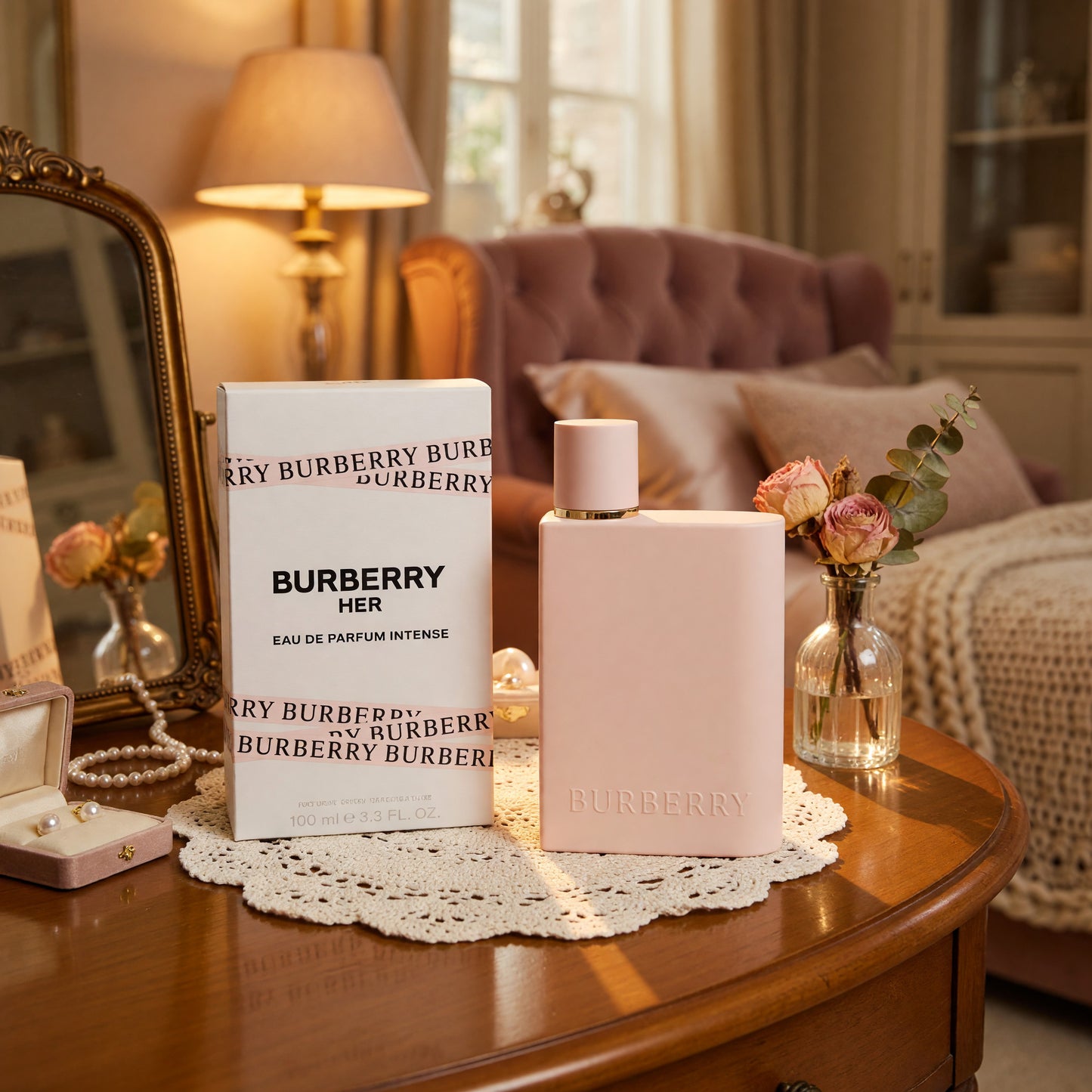 Burberry Her by Burberry, 3.3 oz EDP Intense Spray for Women