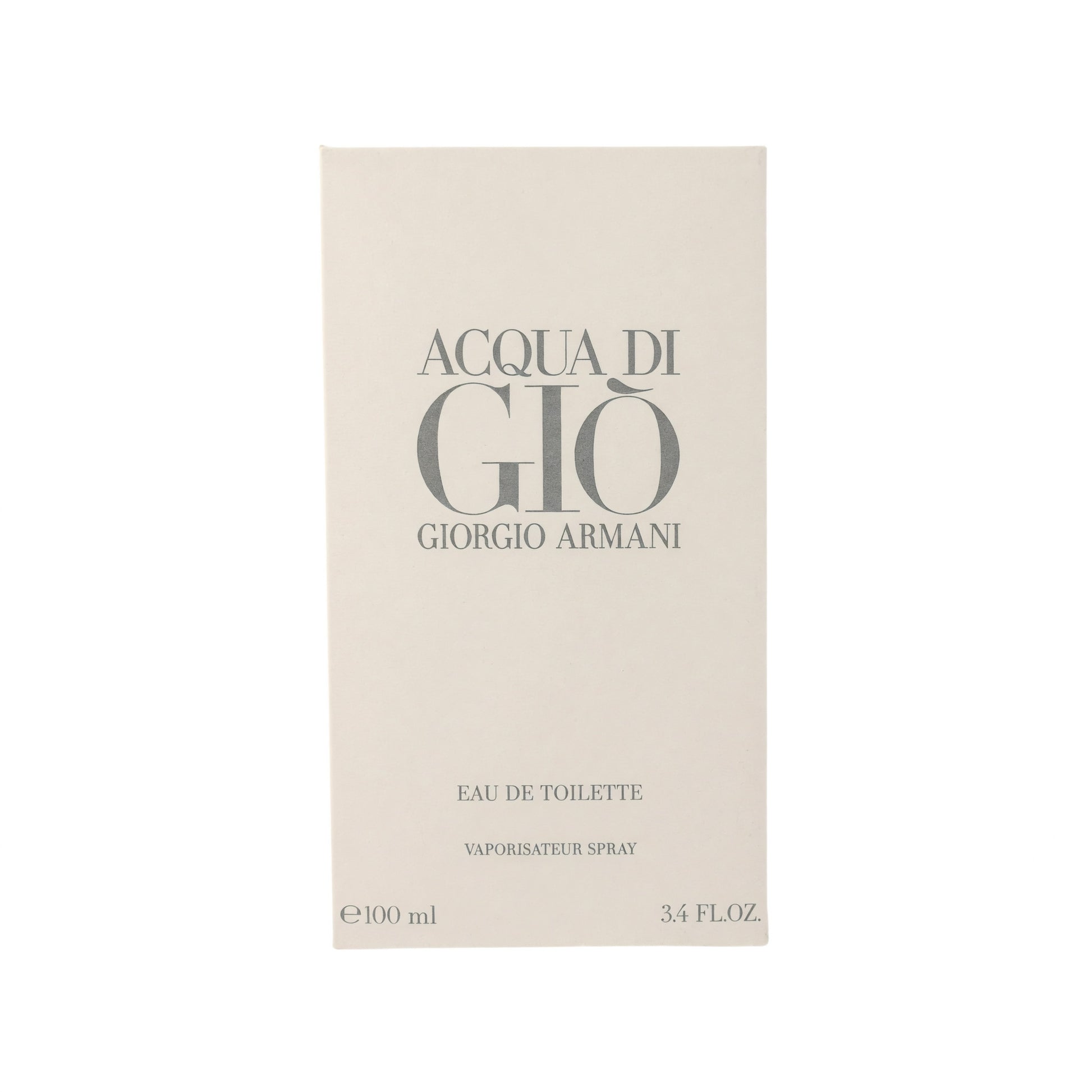 Acqua Di Gio by Giorgio Armani, 3.4 oz EDT Spray for Men