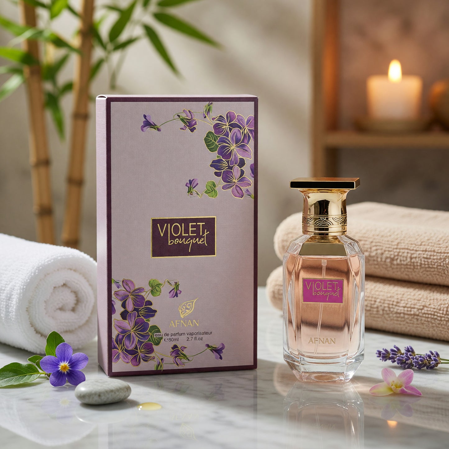Violet Bouquet by Afnan, 2.7 oz EDP Spray for Women