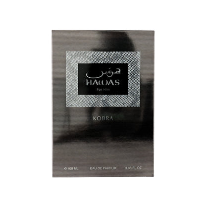 Hawas Kobra by Rasasi, 3.4 oz EDP Spray for Men