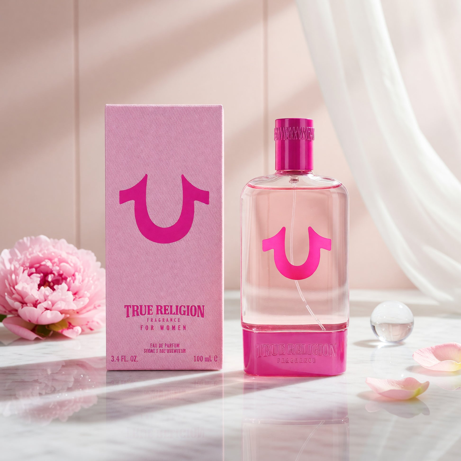 True Religion Pink by True Religion, 3.4 oz EDP Spray for women 