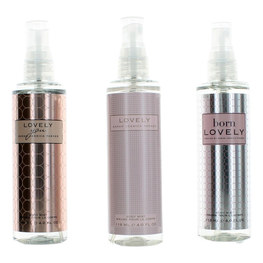 Lovely Collection by Sarah Jessica Parker, 3 Piece Body Spray Set women