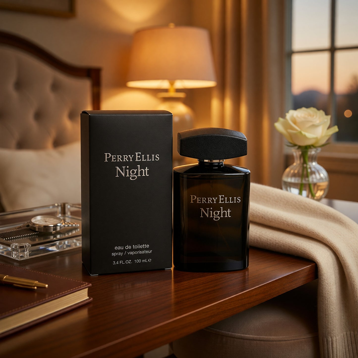 Perry Ellis Night by Perry Ellis, 3.4 oz EDT Spray for Men