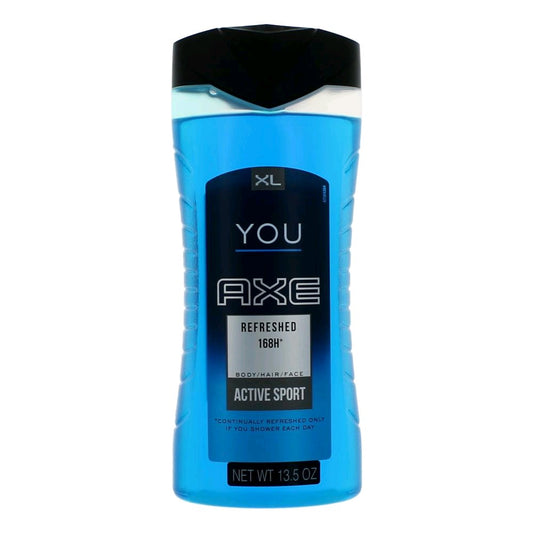 Axe You Refreshed 168H by Axe, 13.5 oz Body Wash for Men