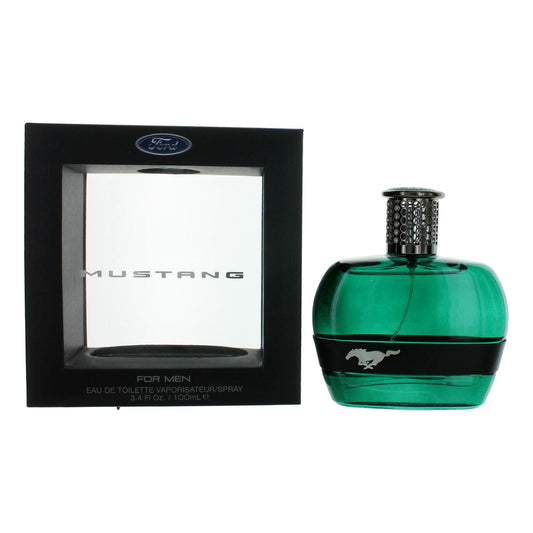 Mustang Green by Mustang, 3.4 oz EDT Spray for Men