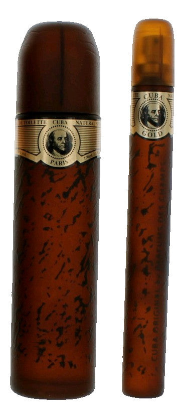 Cuba Gold by Cuba, 2 Piece Gift Set for Men