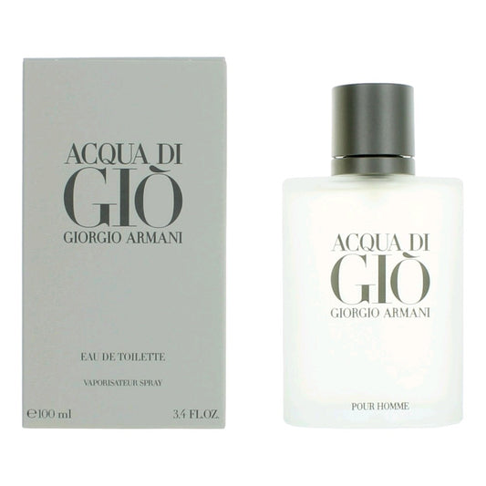 Acqua Di Gio by Giorgio Armani, 3.4 oz EDT Spray for Men