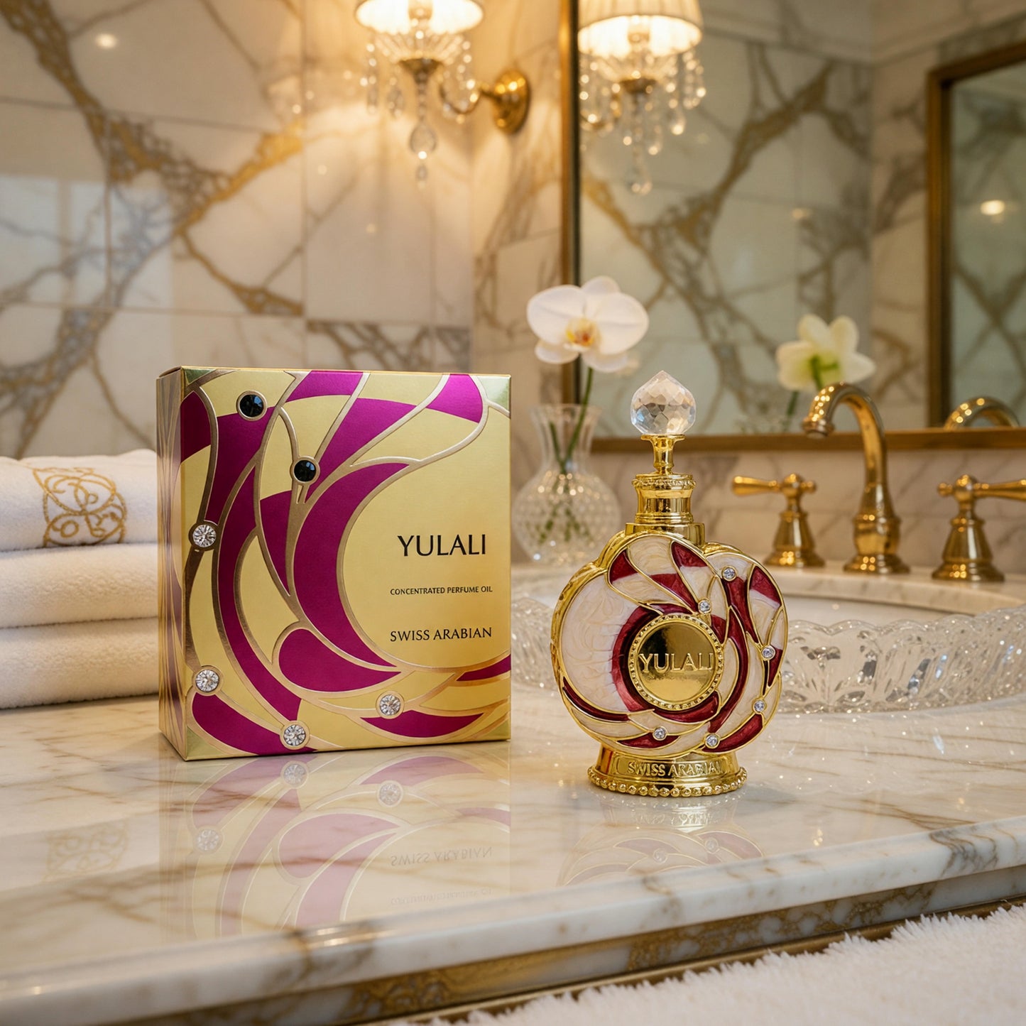Yulali by Swiss Arabian, 0.5 oz Concentrated Perfume Oil for Women