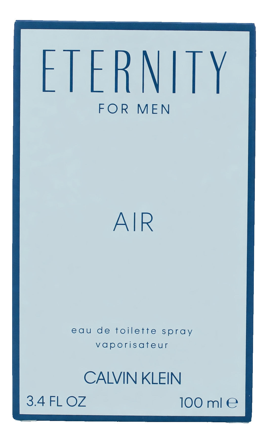 Eternity Air by Calvin Klein, 3.4 oz EDT Spray for Men