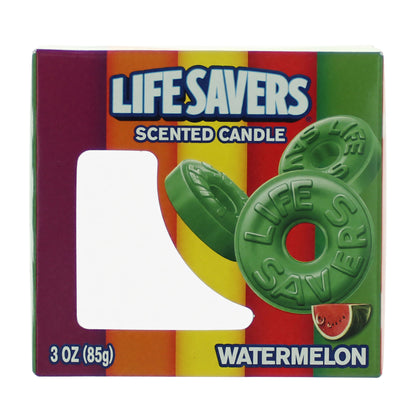 Life Savers Scented Candle 3 oz Jar - Watermelon