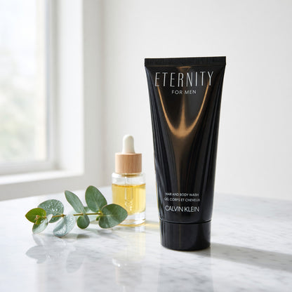 Eternity by Calvin Klein, 3.3 oz Hair & Body Wash for Men