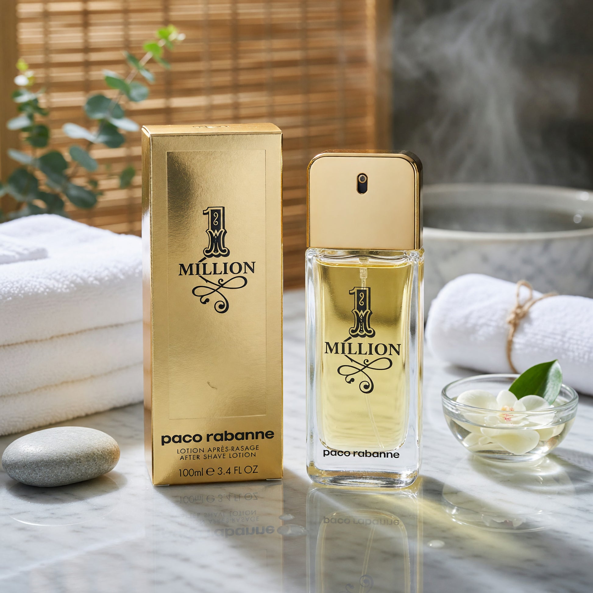 1 Million by Paco Rabanne, 3.4 oz After Shave Lotion for Men