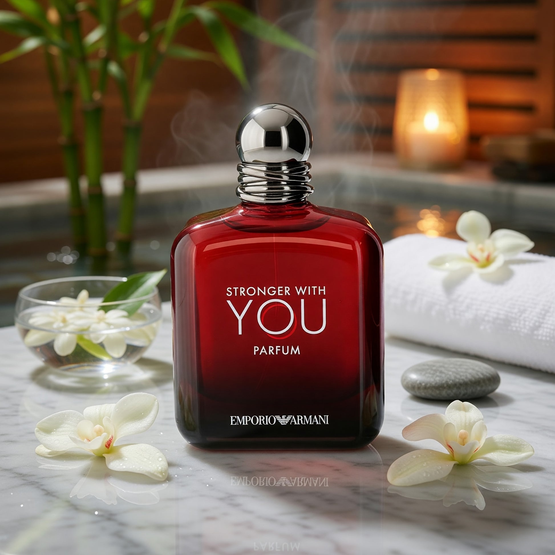 Stronger With You by Emporio Armani, 3.4oz Parfum Spray men, UNBOXED