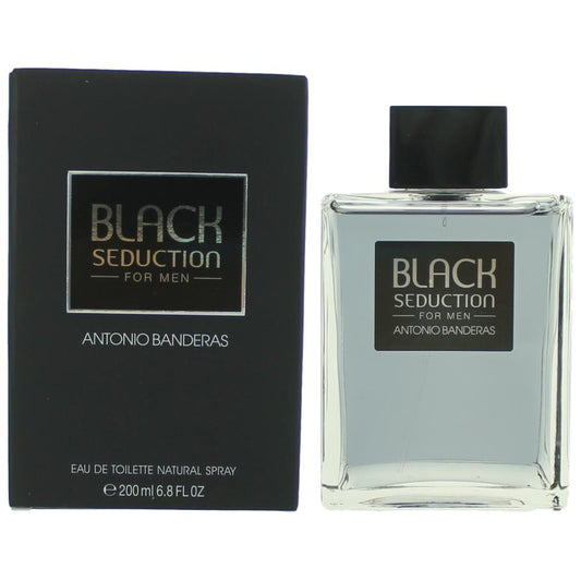 Seduction in Black by Antonio Banderas, 6.8 oz EDT Spray for Men