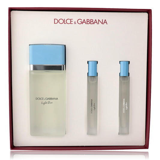 Light Blue by Dolce & Gabbana, 3 Piece Set for Women 