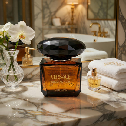 Versace Crystal Noir by Versace, 3 oz EDP Spray for Women TESTER