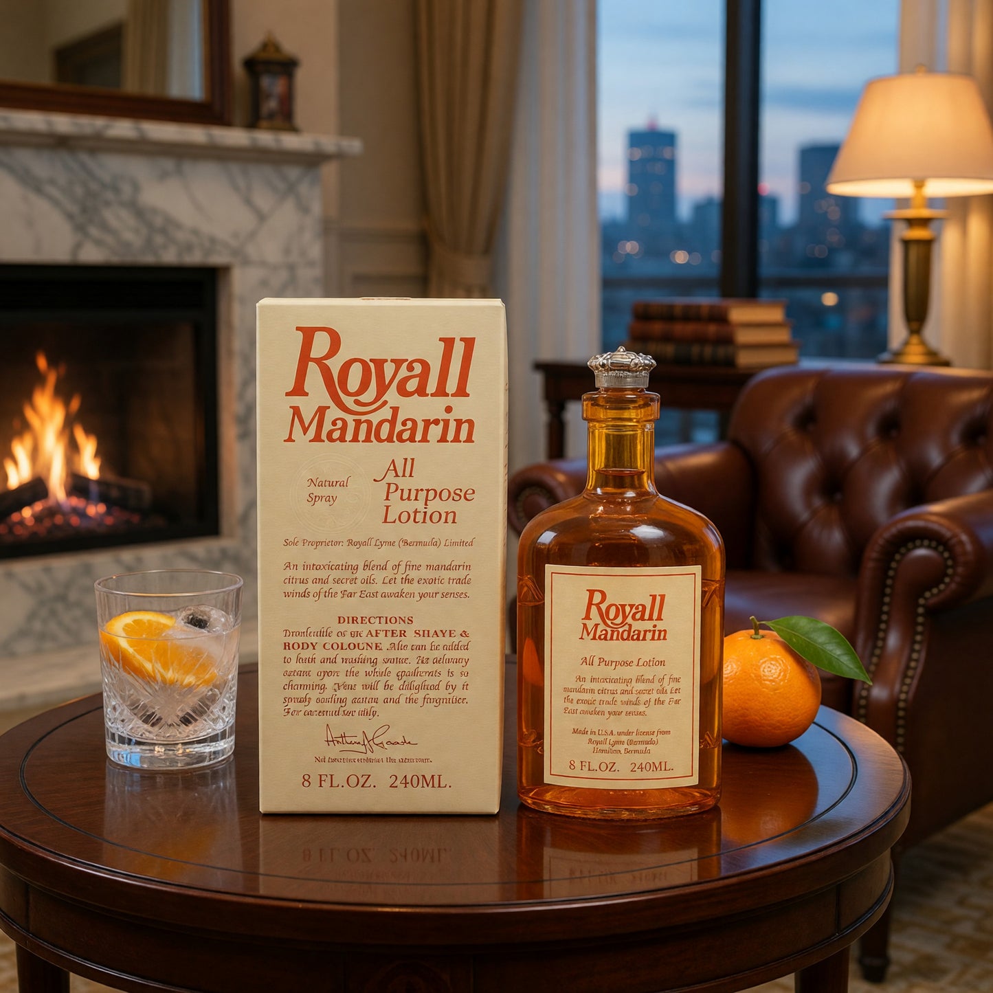 Royall Mandarin by Royall Fragrances, 8 oz All Purpose Lotion for Men