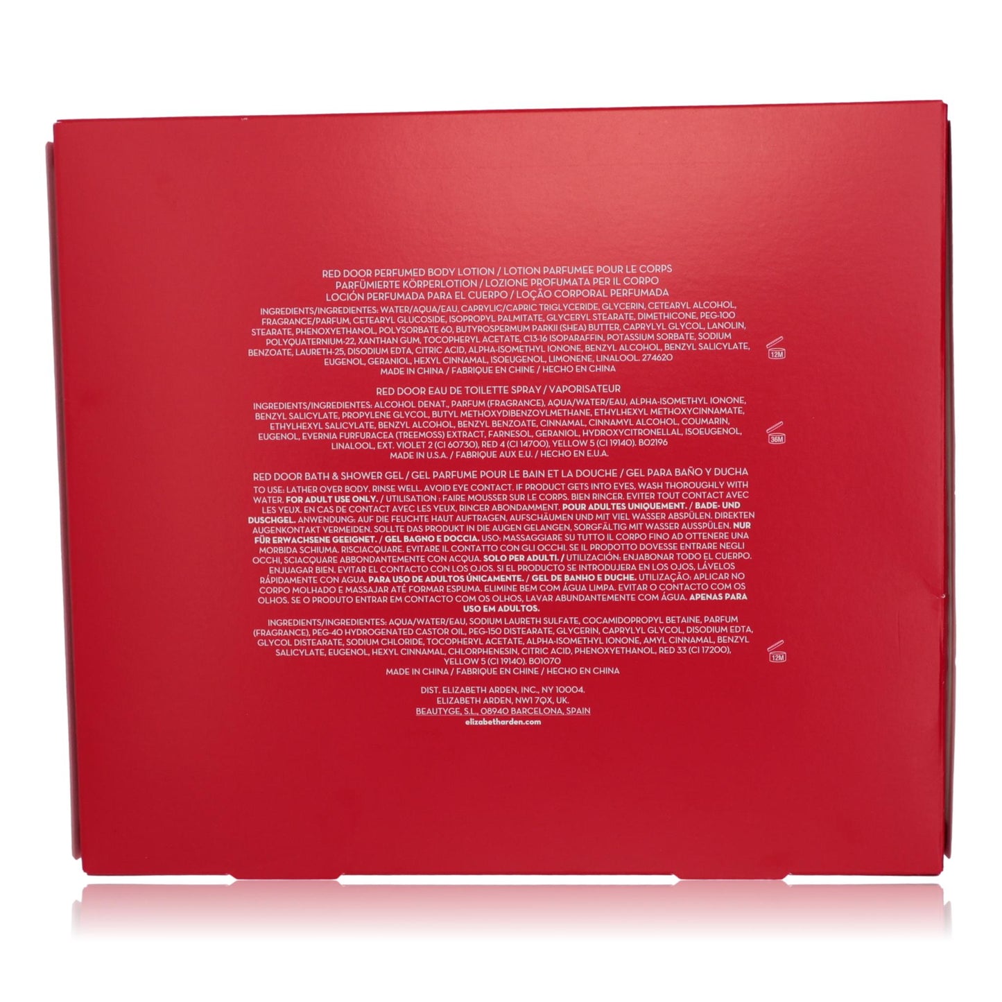 Red Door by Elizabeth Arden, 3 Piece Set for Women