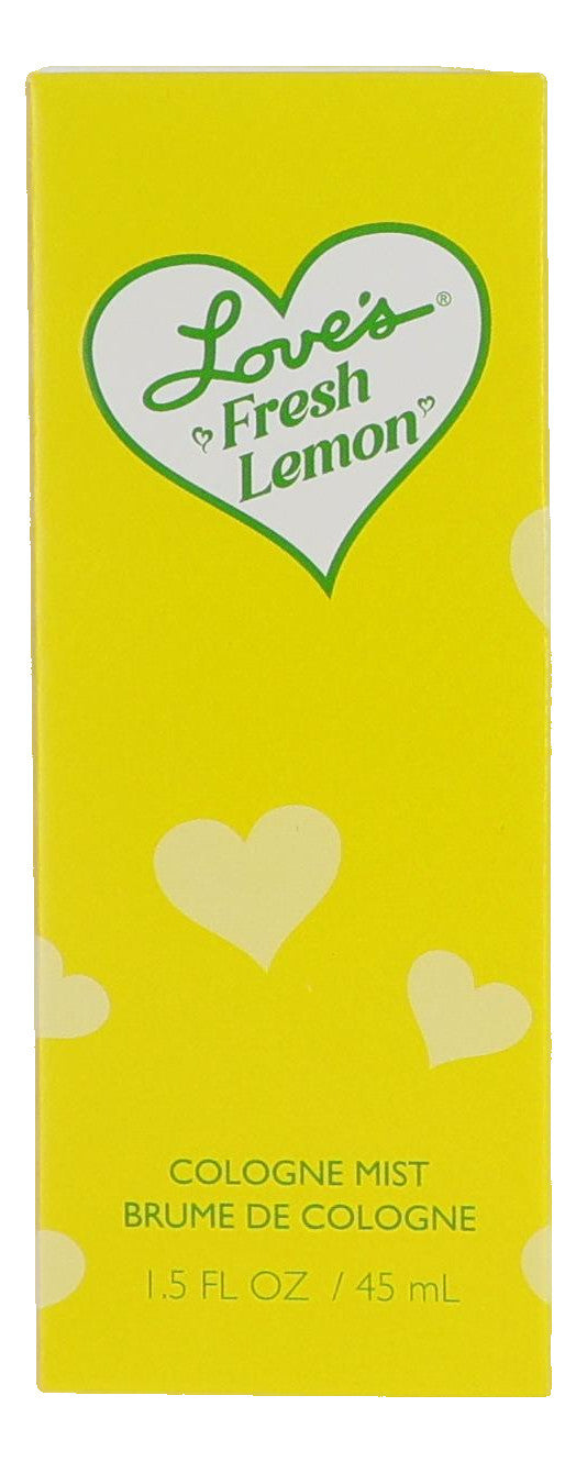 Loves Baby Soft Fresh Lemon by Dana, 1.5oz Cologne Body Mist women