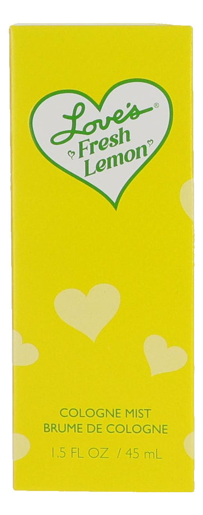 Loves Baby Soft Fresh Lemon by Dana, 1.5oz Cologne Body Mist women