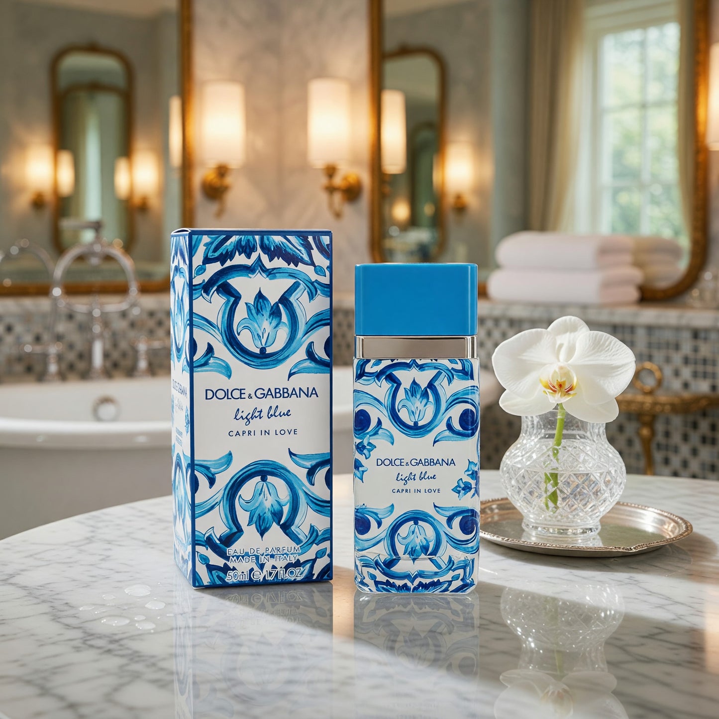 Light Blue Capri In Love by Dolce & Gabbana, 1.7oz EDP Spray women
