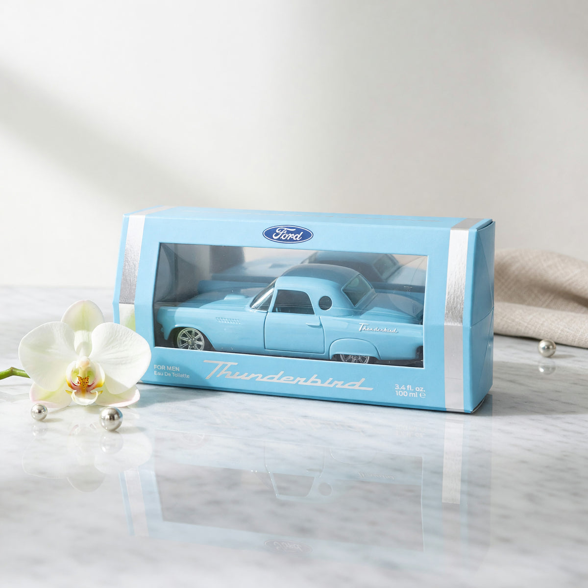 Ford Legacy Thunderbird Blue by Ford, 3.4 oz EDT Spray for Men