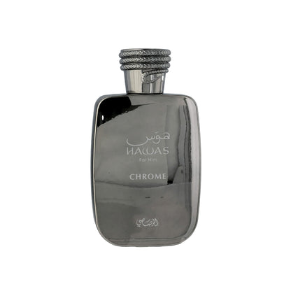 Hawas Chrome by Rasasi, 3,4, oz EDP Spray for Men 