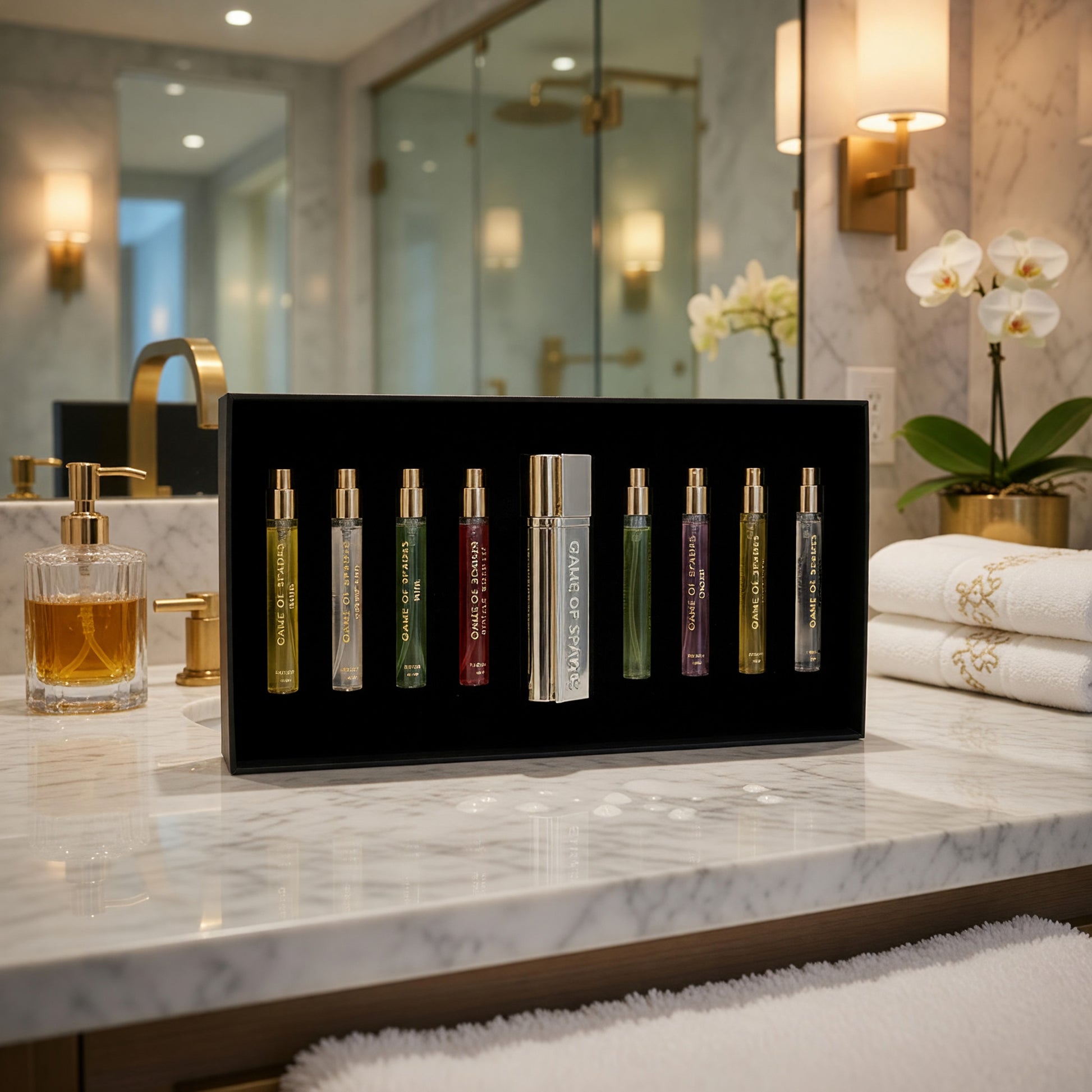 Game of Spades by Jo Milano, 9 Piece Coffret Set for Unisex