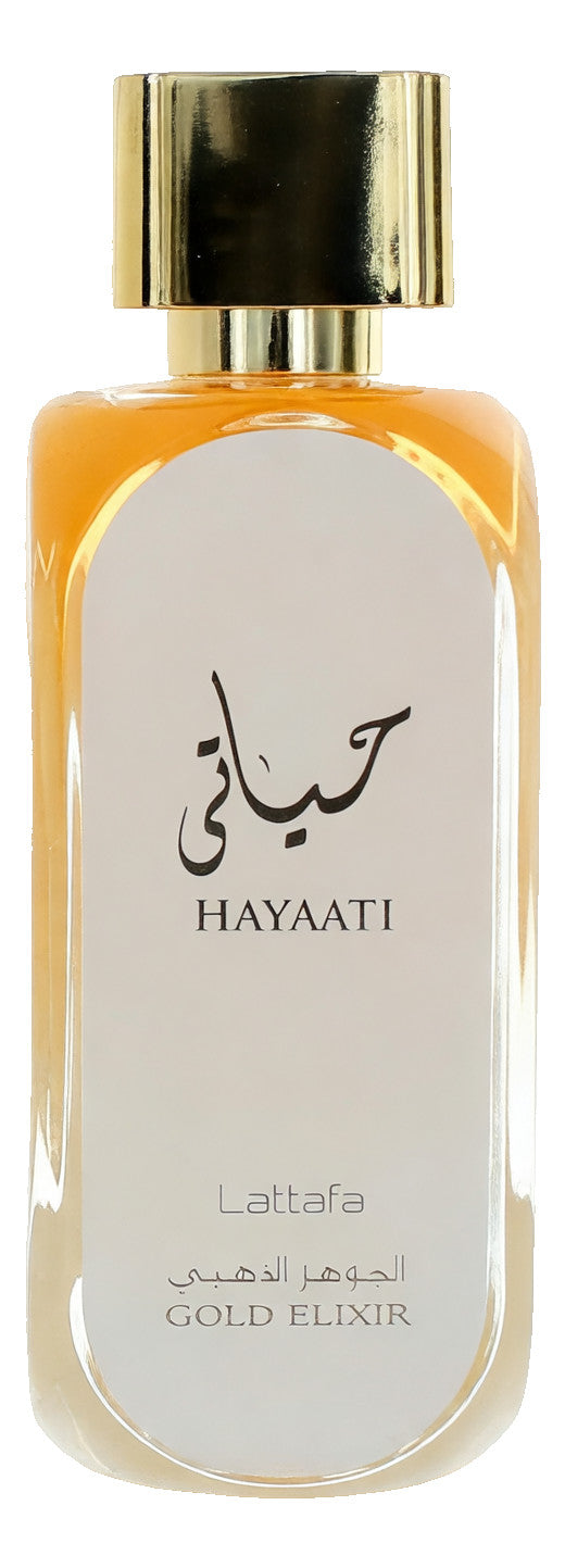 Hayaati Gold Elixir by Lattafa, 3.4 oz EDP Spray for Unisex