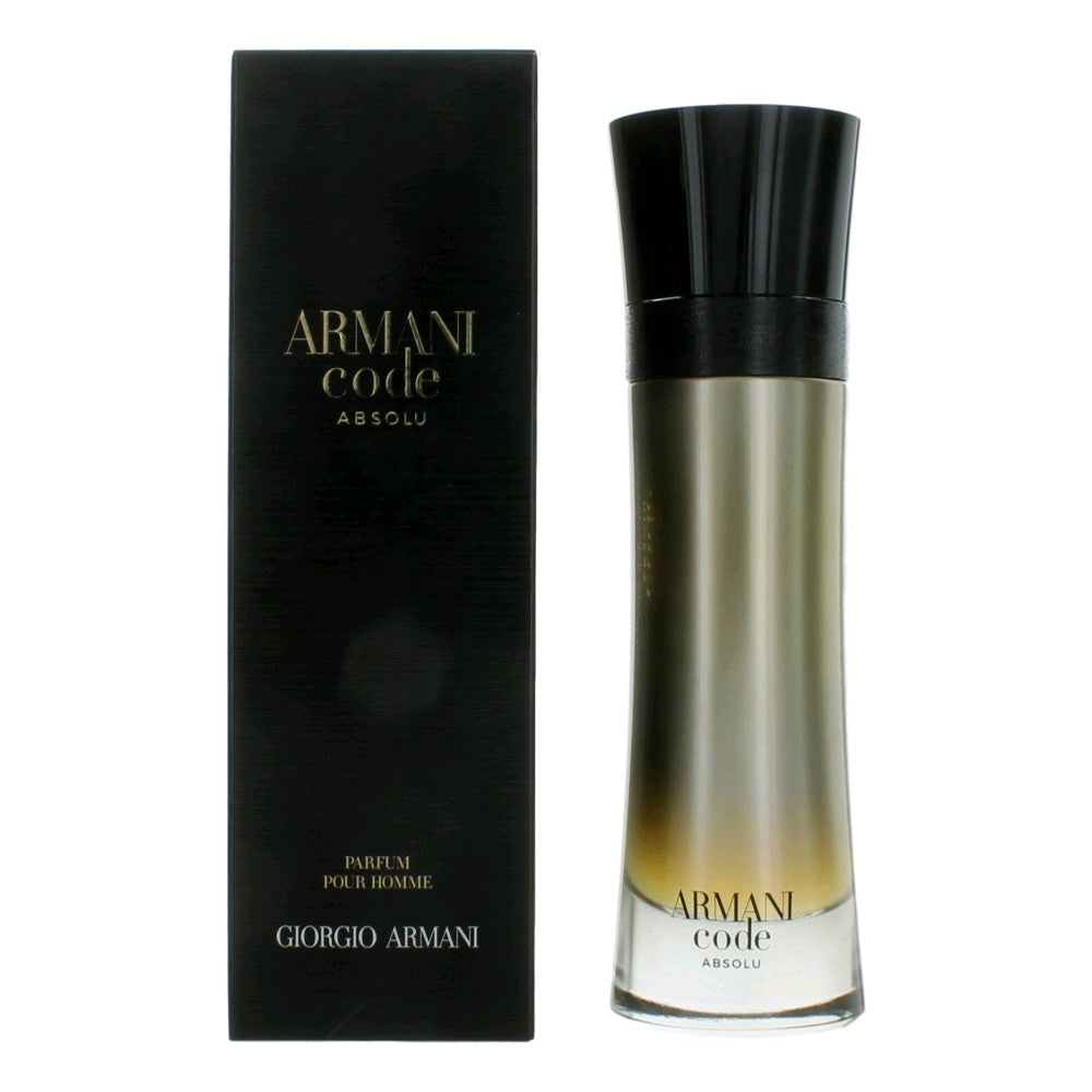 Armani Code Absolu by Giorgio Armani, 3.7 oz Parfum Spray for Men