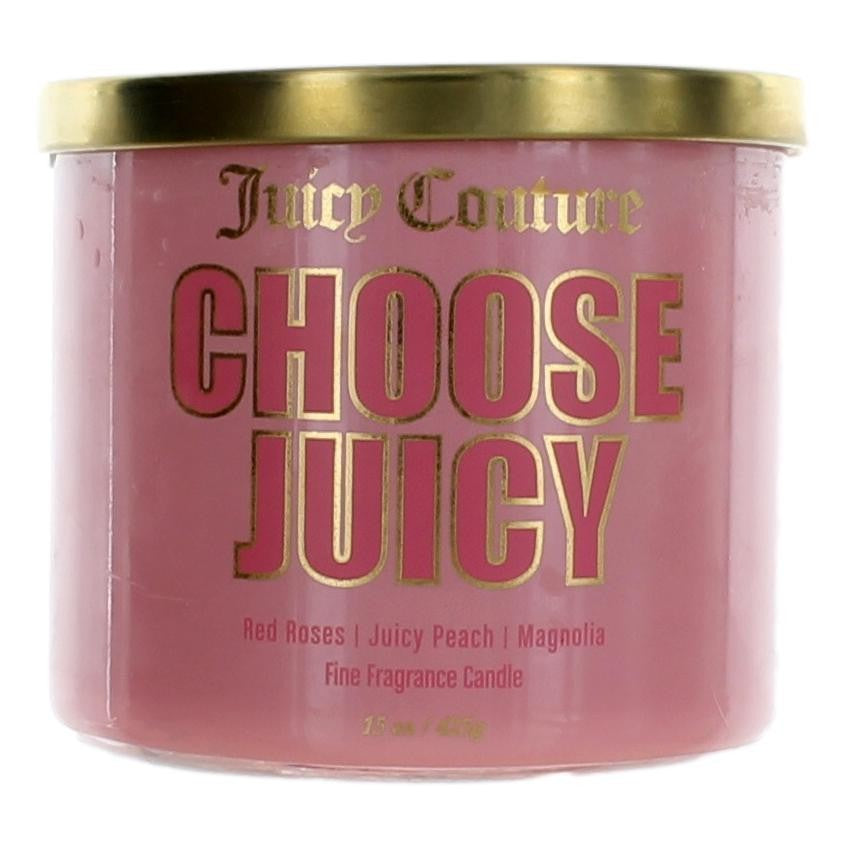 Juicy Couture 14.5 oz Soy Wax Blend 3 Wick Candle - Choose Juicy - Choose Juicy